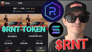 RNT  ANDREW TATES NEW CRYPTO TOKEN RNT COIN HOW TO BUY SOL SOLANA REAL TATE RAYDIUM JUPITER MEME [upl. by Erminia]