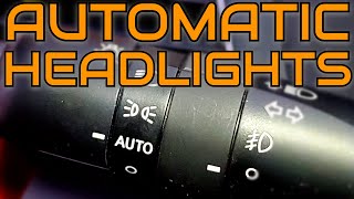 How Automatic Headlights Work [upl. by Orodisi]