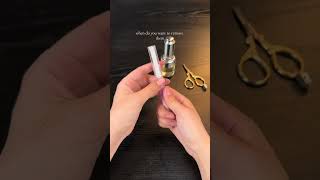 Protect and grow your nails with semi cured gel nail stickersnails nailart nailtech nailtutorial [upl. by Scribner]