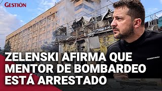 Ucrania anunció arresto de quotcoordinadorquot del bombardeo ruso contra restaurante [upl. by Verdi866]