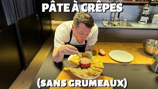 RECETTE DE NORBERT  PÂTE À CRÊPES SANS GRUMEAUX [upl. by Karen]