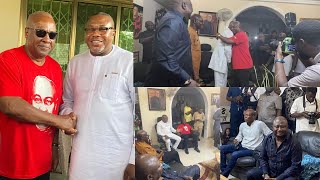 Massive Mahama refute NPP lies and propaganda Storms Ofosu Ampofos house to welcomes him [upl. by Naujad]