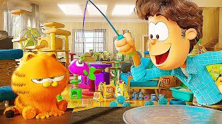 THE GARFIELD MOVIE quotJon Annoys Baby Garfield Scenequot Trailer NEW 2024 [upl. by Wylen]