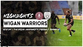 Wigan Warriors vs Leigh Leopards  Round 16  Highlights [upl. by Herzog]