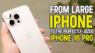 Why I’m Downgrading to a Smaller iPhone iPhone 16 Pro Unboxing [upl. by Fionnula592]