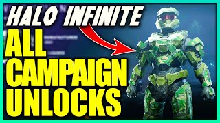 How to Find Campaign Unlocks All Halo Infinite Campaign Unlocks Showcase Halo Infinite Tips [upl. by Blinnie]