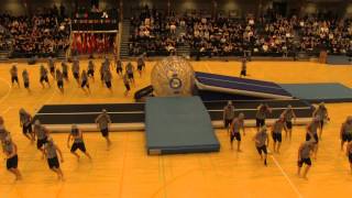 Opvisning Gymnastikefterskolen Stevns til Efterskolernes Gymnastikdag 2013 [upl. by Yllor339]