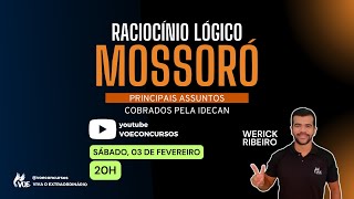 Concurso Mossoró Principais assuntos cobrados em RLM [upl. by Yelserp999]