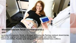 ¿Qué es y para qué sirve la monitorización fetal [upl. by Jael181]