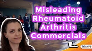 Why Do Arthritis Commercials Suck  Voltaren Humira Enbrel [upl. by Nylzaj]