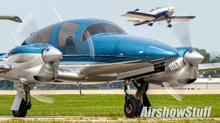 75 Hours of Oshkosh  Takeoff and Landing MegaCompilation  EAA AirVenture Oshkosh 2021 [upl. by Amelus900]