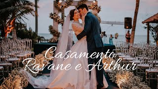 Casamento na Praia  Ravane e Arthur  Same Day Film [upl. by Lehcar576]