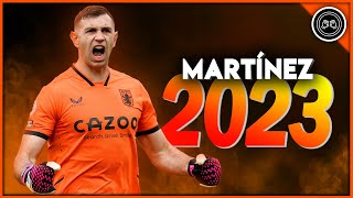 Emiliano Martínez 202223 ● The Champion ● Impossible Saves amp Passes Show  FHD [upl. by Shiff]