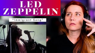 I recognize this Opera Singer realizes shes heard Led Zeppelin Vocal ANALYSIS of quotImmigrant Songquot [upl. by Maxy343]