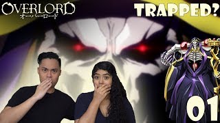 Overlord Season 1 Episode 1 Reaction and Review Yggdrasil trapped Momonga [upl. by Neelrac]