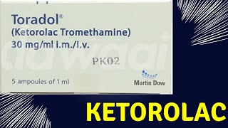 Ketorolac  NSAIDs  Pharmacology  UrduHindi [upl. by Ethelbert82]