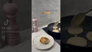 owsiane bananowe pancakes 🥞🍌 przepis sniadanie breakfast pancakes [upl. by Aizan]