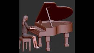 Kidsongs  Id Like to Teach the World to Sing Isolated Piano [upl. by Choong24]