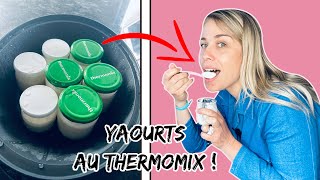 Je vous montre comment faire vos Yaourts maison au THERMOMIX  48 [upl. by Allegna531]