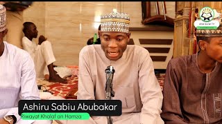 Musaffar Qiraat  Riwayat Khalaf an Hamza Ashiru Sabiu Abubakar  Yusuf Maitama Sule Uni Mosque [upl. by Aseek]