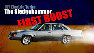 DIY Electric Turbo Sledgehammer  First Boost [upl. by Cecil]