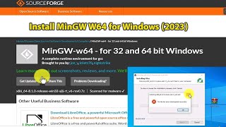 How to Install MinGW W64 for Windows 10 2023 [upl. by Nyral]