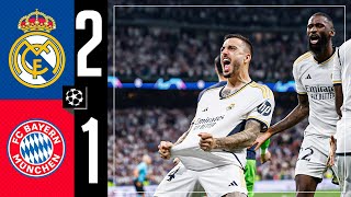 Real Madrid 21 Bayern München  HIGHLIGHTS  Champions League SemiFinals [upl. by Bardo35]