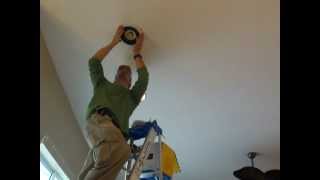 HOW to install Wall and Ceiling flush mount speakers [upl. by Akemej]