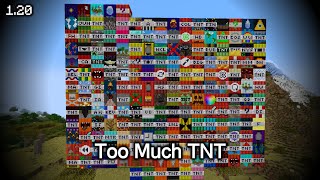 Minecraft 120  Too Much TNT Mod Part 1 [upl. by Tori]