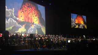 JOE HISAISHI  Princesse Mononoke Extrait 2  Live  Zénith de Lille 09102022 [upl. by Ahsilav]