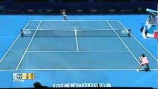 Jelena Jankovic vs Tamira Paszek 2008 AO Highlights 12 [upl. by Ahsimot948]