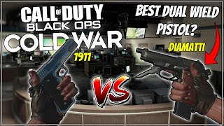 Dual Wield 1911 vs Dual Wield Diamatti Best Akimbo Pistol in Cold War [upl. by Christian433]