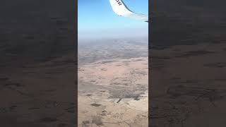 Atterrissage vol ✈️ aéroport de Marrakech vu du ciel [upl. by Dnesnwot]