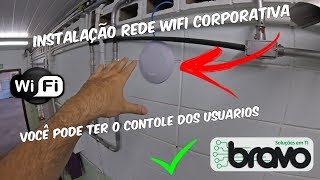 Instalação  Tenha um Wifi corporativo com o AP 310 e AP 360 [upl. by Marleah]