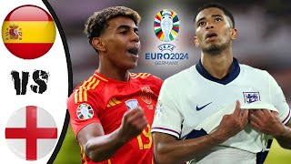 Spain vs England  All Goals amp Highlights  UEFA Euro Final 2024 [upl. by Forward]