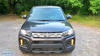 Maruti Suzuki Vitara Brezza LXi 2022  Brezza 2022 Base Model  InteriorampExterior  Reallife Review [upl. by Euqinot]