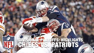 Chiefs vs Patriots  Divisional Playoff Highlights  NFL [upl. by Lemrahs]