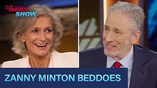 Zanny Minton Beddoes  The Economist  The Daily Show [upl. by Eenoj]