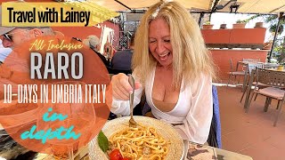 Travel with Lainey to Umbria Italy for A 10 Day Small Group AllInclusive Tour with raro In Depth [upl. by Fiorenze]