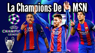 LA CHAMPIONS DE LA MSN BARCELONA 💙❤️ CAMPEÓN 🏆 2015 [upl. by Donahue356]