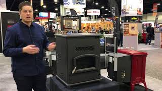 Breckwell SP1000 Big E Large Pellet Stove product review [upl. by Balmuth]