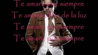 Marc anthony  Te amare por siempreletra [upl. by Helaine]