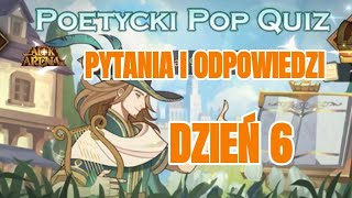 ZESTAW 68  POETYCKI POP QUIZ PYTANIA I ODPOWIEDZI  AFK Arena Polska [upl. by Si476]