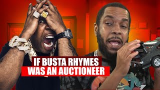 IF BUSTA RHYMES WAS AN AUCTIONEER  Crank Lucas [upl. by Zeba]