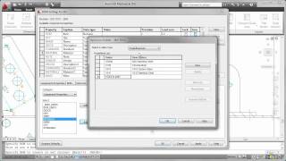 Associative and BOM  AutoCAD Mechanical 2011 [upl. by Elhsa251]