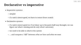 116  Declarative vs imperative [upl. by Ilaire673]