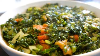 How to Make Collard Greens African Style Easy Recipe for Beginners [upl. by Dov]