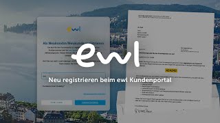 ewl Kundenportal So registrieren Sie sich [upl. by Becky471]