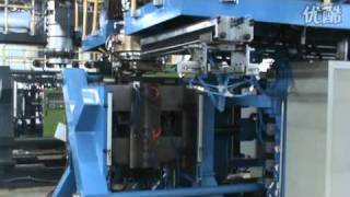 3D air duct blow molding machineKingswelflv [upl. by Bohrer]