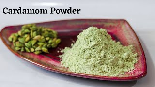 How to make Cardamom Powder  Easy way to get Cardamom Powder Recipes by MasalaWali [upl. by Herra126]